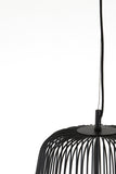 Hanging lamp 35x55 cm RILANU matt black