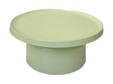 Coffee table Mara - 75x75x35 - Light green - Powder-coated metal