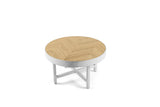 Salontafel rond 74 cm. Lennox. L350 eiken