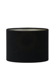 Shade cylinder 30-30-21 cm VELOURS black-taupe