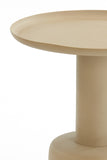 Side table 39x52 cm MILAKI beige