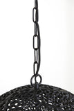 Hanging lamp 45x42 cm SINULA matt black