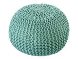 Anna - Sitzpouf - mint - gerecycled plastic - Ø55cm