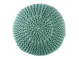 Anna - Sitzpouf - mint - gerecycled plastic - Ø55cm