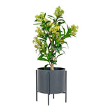 Meijer - kunstplant - groen - PE plastic - 75 cm