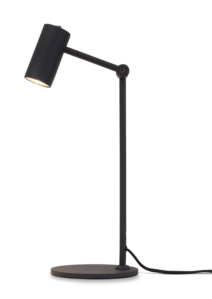 Table lamp iron Montreux h.56 -5cm LED 5W/tube h.11x5 -5cm - black