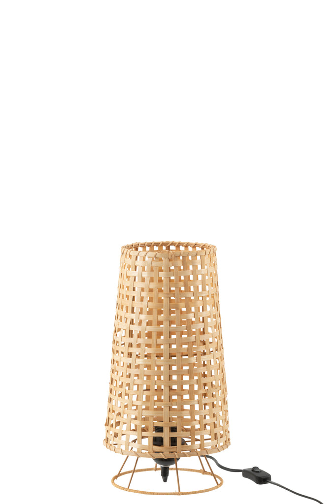 Table Lamp Lena Rattan Natural