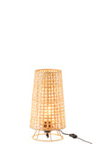 Table Lamp Lena Rattan Natural