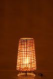 Table Lamp Lena Rattan Natural