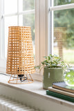 Table Lamp Lena Rattan Natural