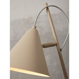 Table lamp Lisbon pointed shade - sand