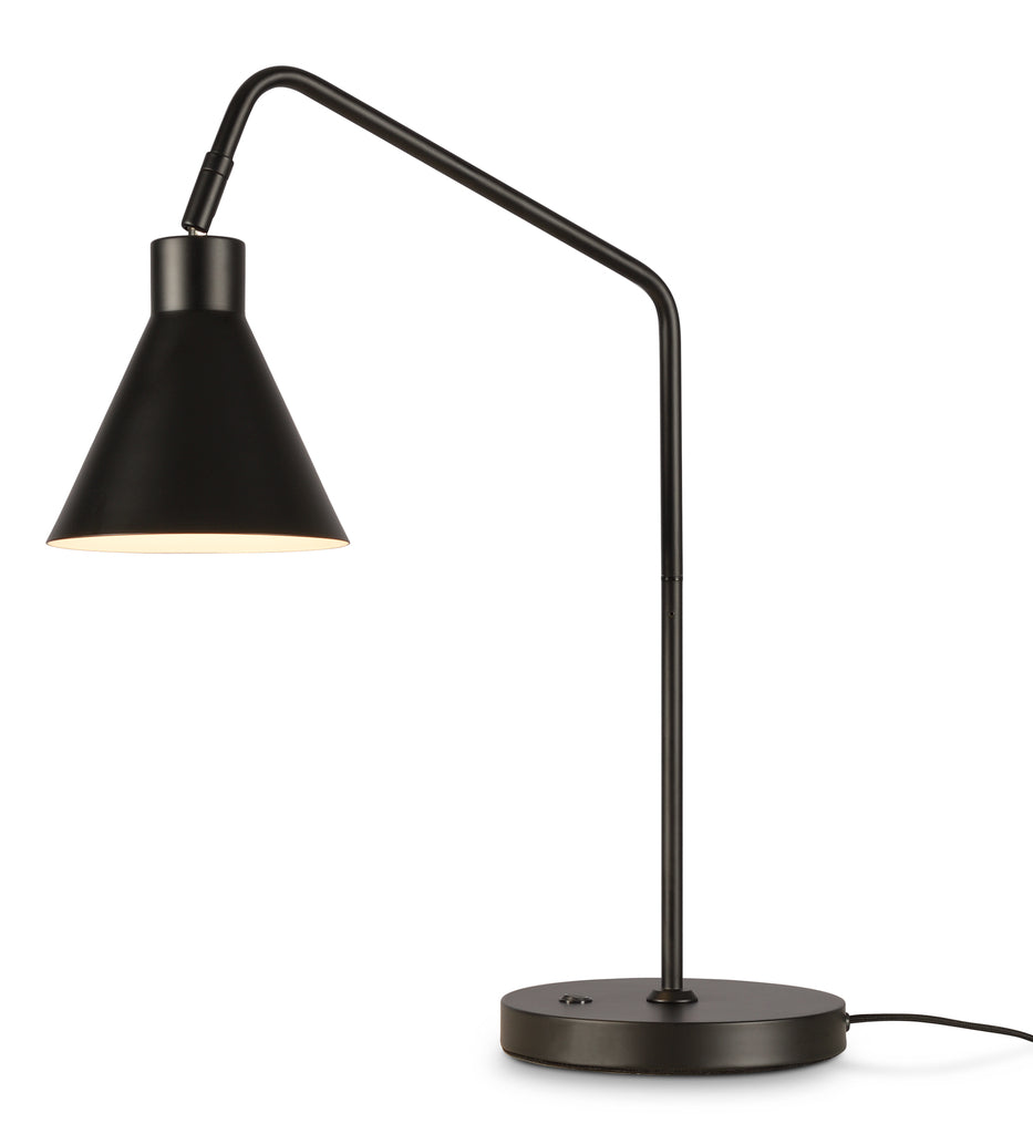 Table lamp Lyon w.55xh.54cm/shade dia.16xh.17cm - black