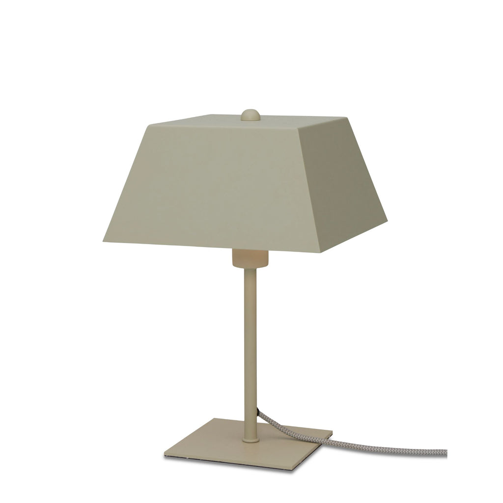 Table lamp Perth square - soft green