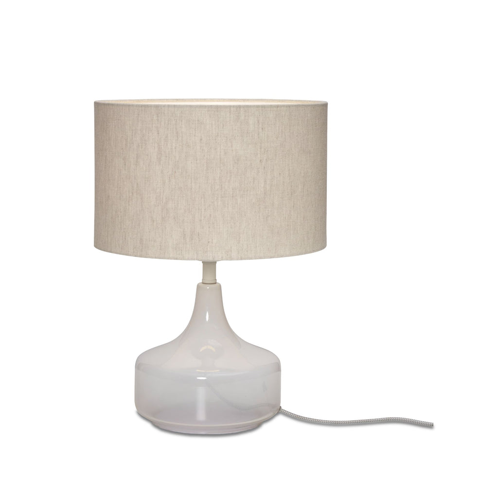 Table lamp Reykjavik/shade 32x20cm - light linen