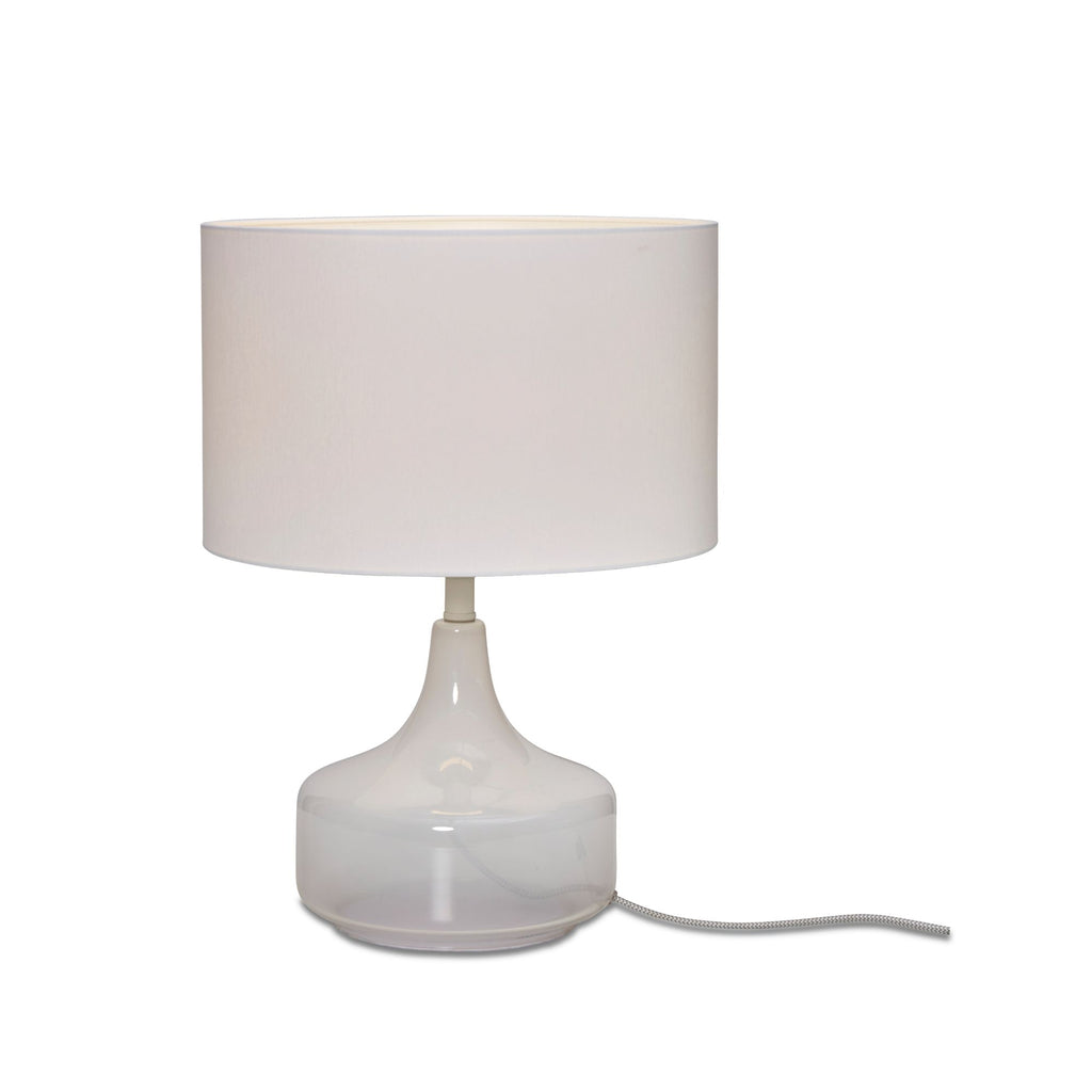 Table lamp Reykjavik/shade 32x20cm - white