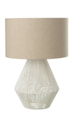 Table Lamp String Jute White