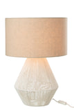 Table Lamp String Jute White