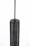 Hanging lamp 38,5x70 cm TARTU matt black