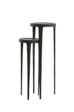 Pillar S/2 30x80+35x100 cm TOBIAS black