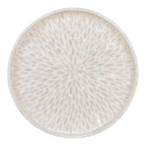 Mia - tray - beige - bamboo/capiz - 40x40x3,5 cm