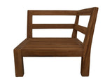 Tuin loungeset Aruba 8-delig + salontafel (incl. kussens) - wit - Teak