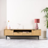 Tv-meubel 2D. 170 cm. B180 natural
