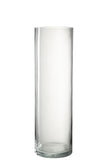 Vase Cylinder Eca Glass Transparent