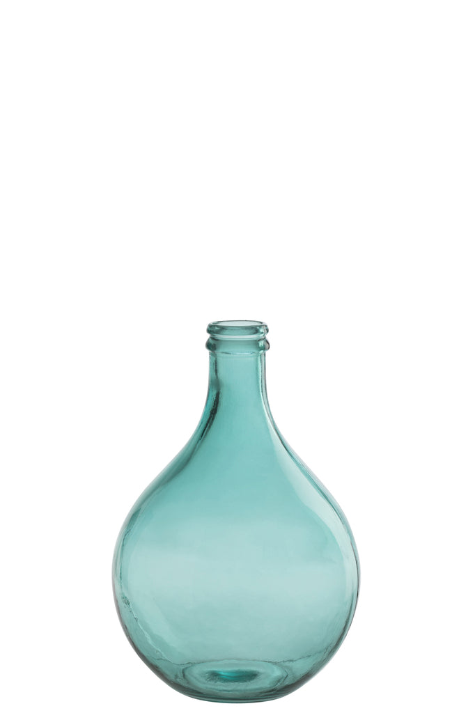 Vase Lissabon Glass Aqua Small