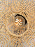 Wall lamp Cango bamboo ellipse dia.60x25cm natural