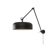 Wall lamp iron Marseille - black