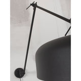 Wall lamp iron Marseille - black