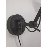 Wall lamp iron Marseille - black