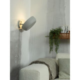 Wall lamp iron Porto - light grey