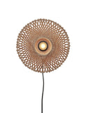 Wall lamp Kalimantan XS bamboo dia.30x8cm - natural