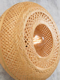 Wall lamp Palawan bamboo 40x15cm natural - S