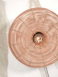 Wall lamp Tanami rattan disc S dia.40xh.10cm - natural